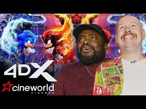 Sonic 3 - 4DX Trailer Reaction | CineWorld Cinemas