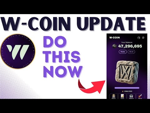 W-COIN BIG UPDATE #wcoin #airdrop