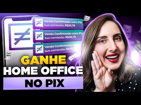 🔥COMO GANHAR RENDA EXTRA HOME OFFICE NO PIX COM COM A QUADROS DECORATIVOS EM 2023