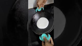 Making of Lacy Appam in Cast Iron Pan | Appam Video