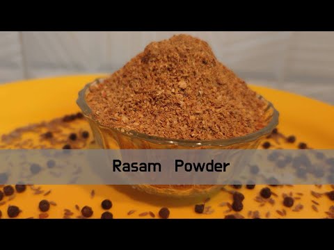 Rasam Powder Recipe | Rasam Podi | Rasam Podi in Tamil