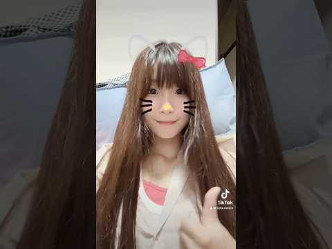 【TikTok】ロング髪はお好き？