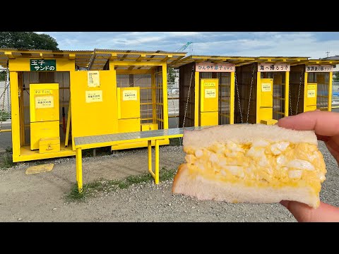 Is this a vending machine😂? An exquisite egg sandwich that can be purchased at an unmanned store 🥪