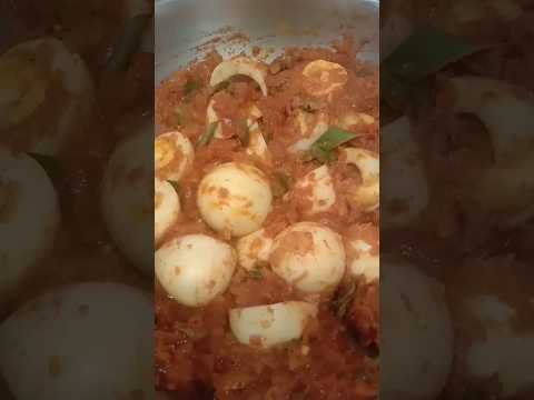 Boild Egg Curry #viralfood #trending #eggcurry #youtubeshorts