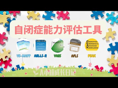 5个自闭症患者的能力评估工具 | 5 ASD Assessment Tools - VB-MAPP, ABLLS-R, The Vineland VABS, AFLS, PEAK