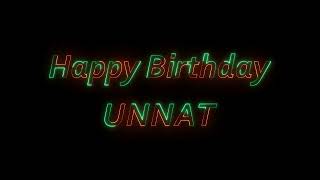 Happy Birthday Unnat