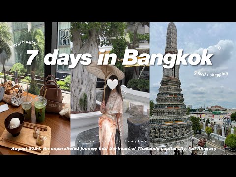 🌸 A Week in Bangkok: Girl’s Trip, Shopping & Rooftop Vibes! 🇹🇭🛍️✨