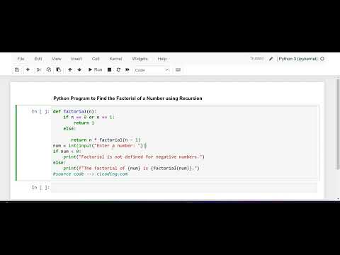 Day 33 : Python Program to Find the Factorial of a Number using Recursion