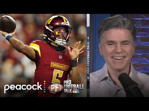 Why Jayden Daniels is ‘a different QB’ entering playoffs vs. Bucs | Pro Football Talk | NFL on NBC