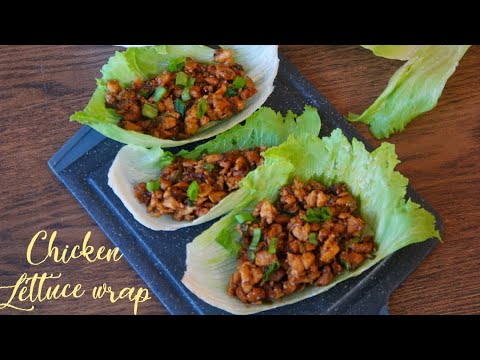 Chicken Lettuce wrap  ( P.F changs Style)