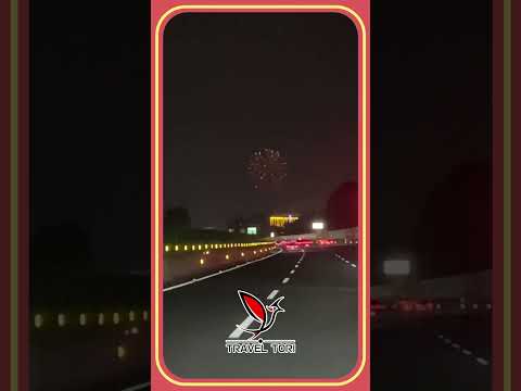 AMAZING!! ENCOUNTER FIREWORKS DISPLAY on the ROAD TRIP #fireworks #travel #fyp #displayshells