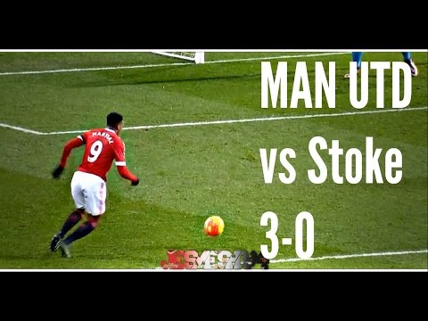 Manchester United vs Stoke City 3-0 (HD)