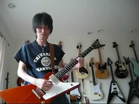 ( X JAPAN ) PATA 石塚先生 Ra:IN - KAI ~海 ~ Guitar Cover (ギターカバー) by Officialhiro こと そるべゲームズ ってか俺若ッ！(笑)