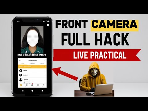 How To Hack Any Mobile's Camera | How To Control and Access Any Mobile Phone 2024 #hackingsafetytips