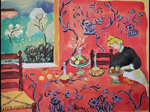 Henry Li's Live Streaming Masters Study Class with Rob Sherrill:  The Red Room by Henri Matisse