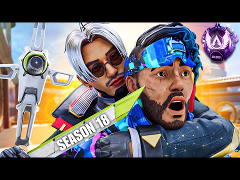 Crypto Main Road to Masters | Apex Legends Season 18 Ranked Gameplay