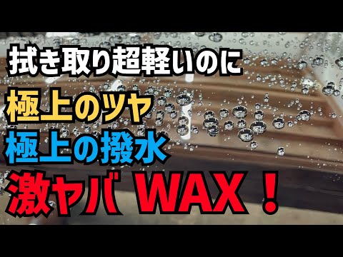 【世界初レビュー！？】ワックス好きに刺さる？超気持ちいいワックス！撥水もツヤもヤバすぎた！【PLATINUM KNIGHT】