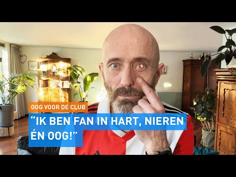 Paul heeft twee KUNSTOGEN met het LOGO van FEYENOORD | Hart van Nederland