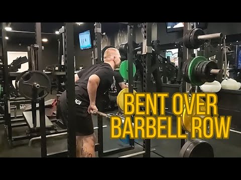 Bent Over Barbell Row /Gladiator Training Program