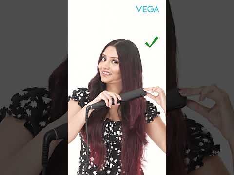 Straight Hair, The Right Way!Get a sleek finish with VEGA's pro tip for a flawless, frizz-free look.