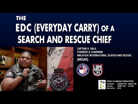 The EDC (Everyday Carry) of a Search and Rescue Chief