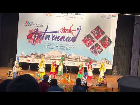 North University winner Folk Orchestra Punjabi University Patiala at Jammu