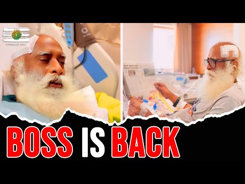 Sadhguru is Recovering Like a Boss