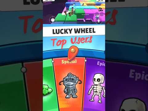 Stumble Guys 🤑Free Lucky Wheel Game Play #stumbleguys #shorts #topusers