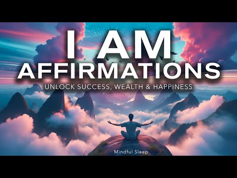 Powerful I AM Affirmations - Bedtime Motivation Meditation - Mindful Sleep