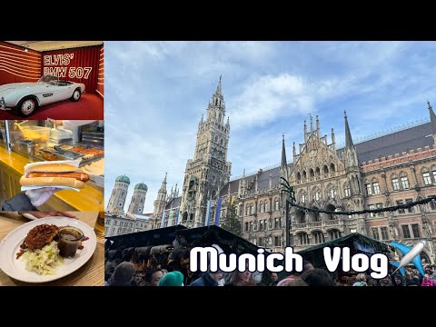 Munich Vlog | 7+1 nights. Christmas markets. Beer, pretzels, schnitzel, bratwurst and pork knuckles