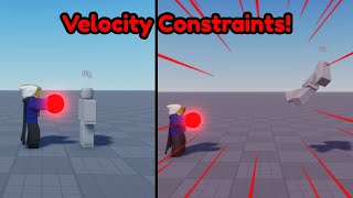 LinearVelocity & AngularVelocity | Roblox Studio