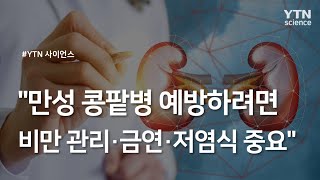 "만성 콩팥병 예방하려면 비만 관리·금연·저염식 중요" / YTN 사이언스