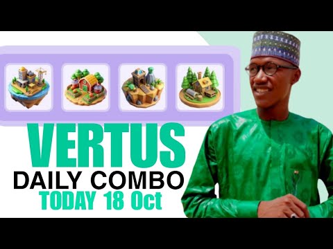 Vertus Combo Cards Today 18 OctoberVertus Daily ComboVertus Combo Cards Vertus Combo