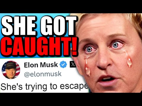 Ellen DeGeneres FLEES America in CRAZY TWIST - Hollywood Celebrities PANIC!