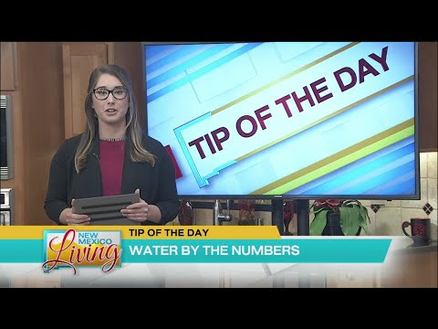 American Home Tip of the Day: Water by Numbers