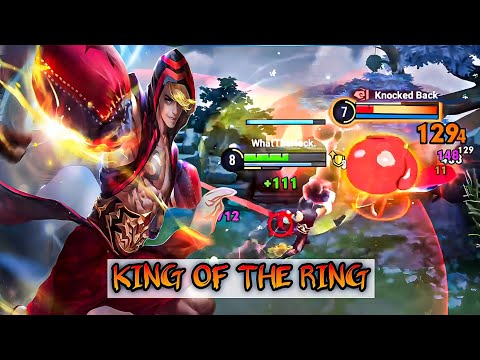 HOK : King Of The Ring ( Dharma ) Clash Lane Gameplay | Honor of Kings