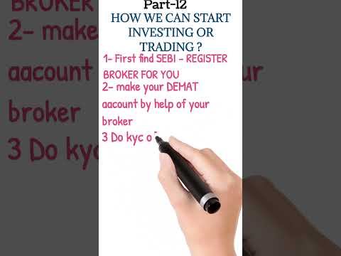 How to start investing and trading || Stock Mark || learn by shorts|| part 12 #shorts