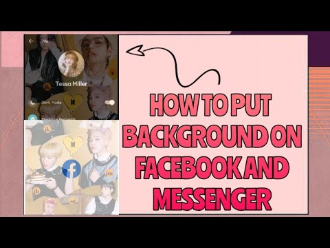 How to Put Background on Facebook and Messenger