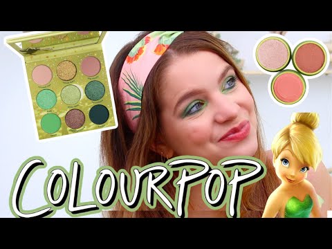 COLOURPOP TINKER BELL COLLECTION REVIEW+SWATCHES