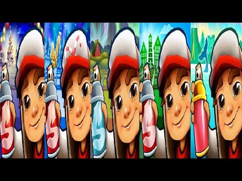 Subway Surfers Iceland VS Christmas 2020 VS 2023 VS 2024 - North Pole Android iOS Gameplay HD