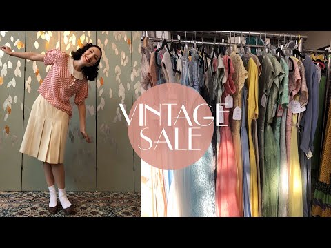 Come Vintage Shopping with me - Film and TV Wardrobe studio | Carolina Pinglo