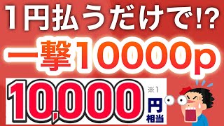 【急げ】1円利用で10000p貰える爆益キャンペーンが！？