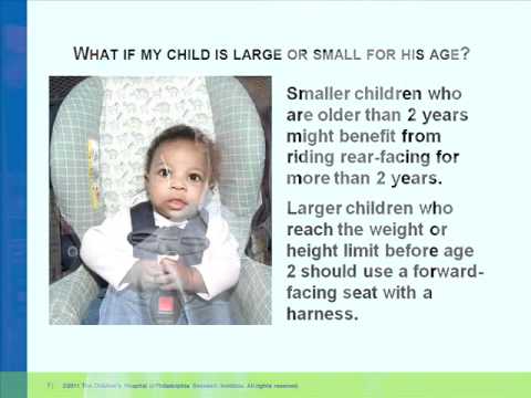 New Child Passenger Safety Recommendations 2011