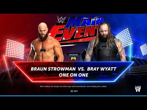 AWA Wrestling Main Event: Brawn strowman vs Bray Wyatt