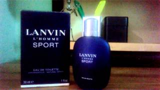 REVIEW -  RESENHA LANVIN L'HOMME SPORT