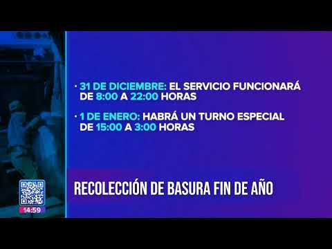 Horarios recolección de Basura || Noticias con Juan Carlos Valerio