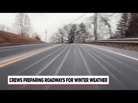 Morning rain and wintery conditions could create hazardous roadways