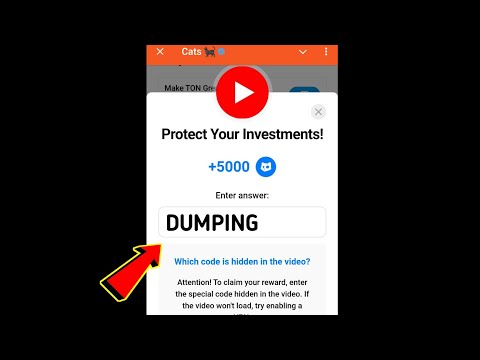 Protect Your Investments! Cats Video Code | Protect Your Investments cats video code today