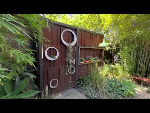 Creative ideas for small gardens - Michael McCoy's look at Steven Wells' work of genius