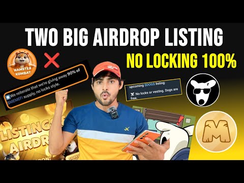 Dogs Coin Listing 100% Airdrop || Memefi Airdrop No Locking || Dogs Coin New Update ||Memefi Combo